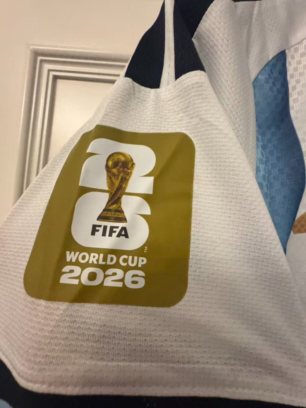 adidas Argentina Soccer Jersey Blue White Size S - Picture 5 of 9